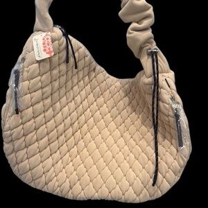 FREE PEOPLE MOVEMENT PUCKER UP FLEECE CARRYALL NWT